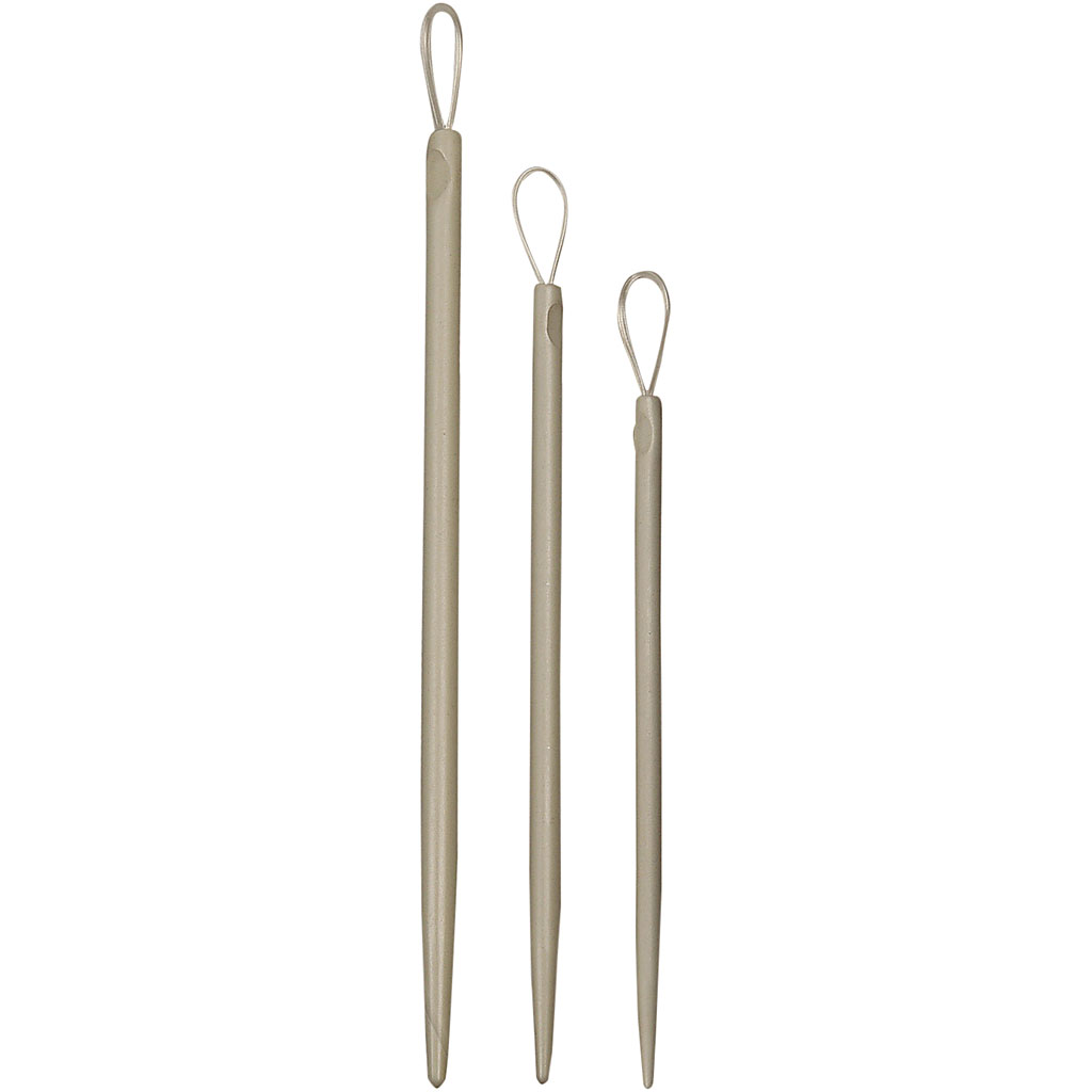 Garnnålar i Plast 6+7+8,5 cm 3-pack Creativ Company