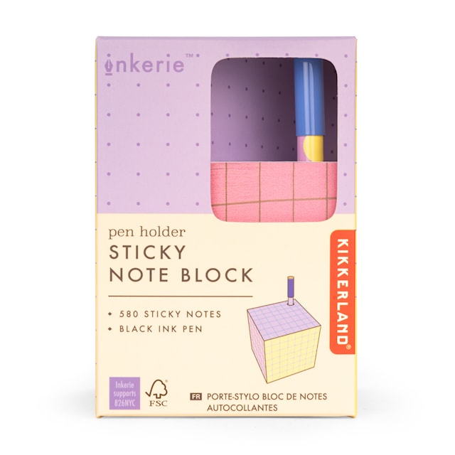 Produktbild 2 för Notisblock med Penna Inkerie