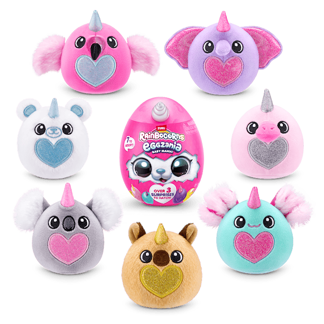 Produktbild 3 för Eggzania Baby Överaskningsägg Rainbocorns