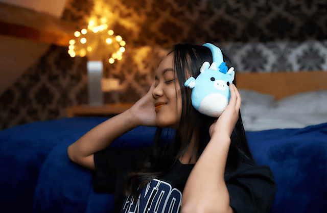 Tuotekuva 2 - Squishmallows Langattomat Kuulokkeet Mikrofonilla Bluetooth Tatiana