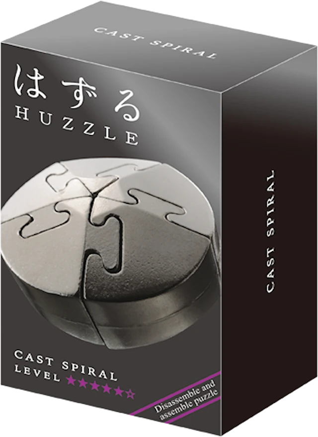 Huzzle Cast Hjärngympa nivå 5: Spiral