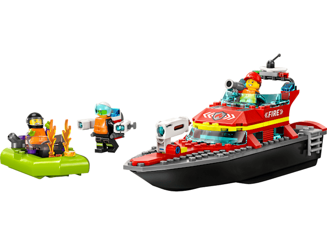 Tuotekuva 2 - Palokunnan pelastusvene LEGO® City Fire (60373)
