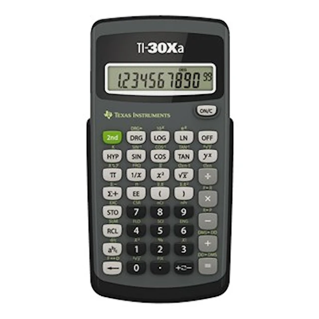 Tekninen laskin TEXAS TI-30 XA