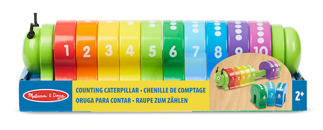 Produktbilde 3 for Fargerik larve – Lær å telle, Melissa & Doug