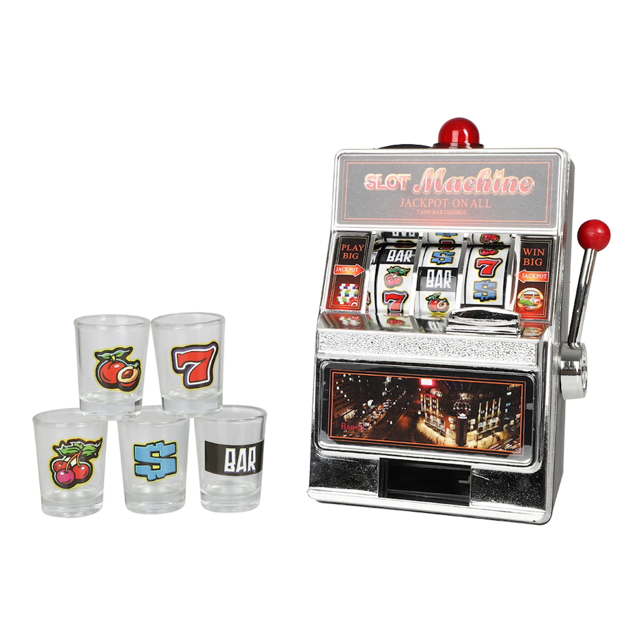 Produktbild för Slot Machine Drinking Game, Hisab Joker