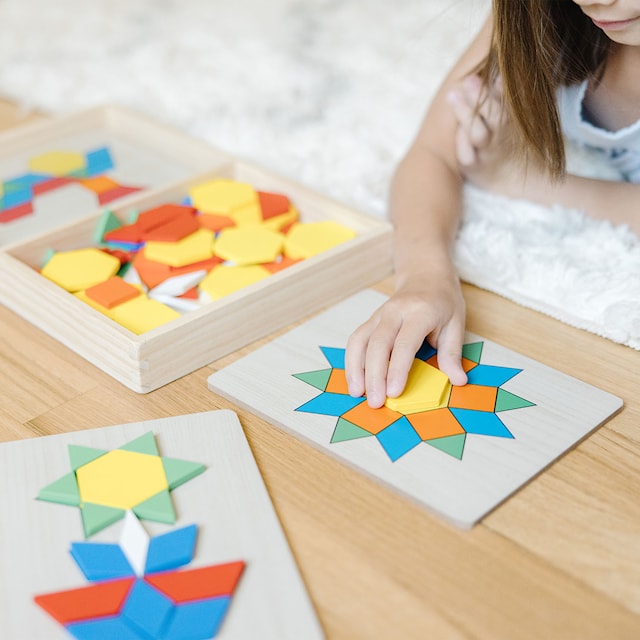 Produktbilde 3 for Tremønsterklosser Pedagogisk lek Melissa & Doug