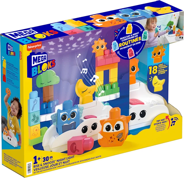 Mega Bloks Rise & Snooze -Rakennussetti