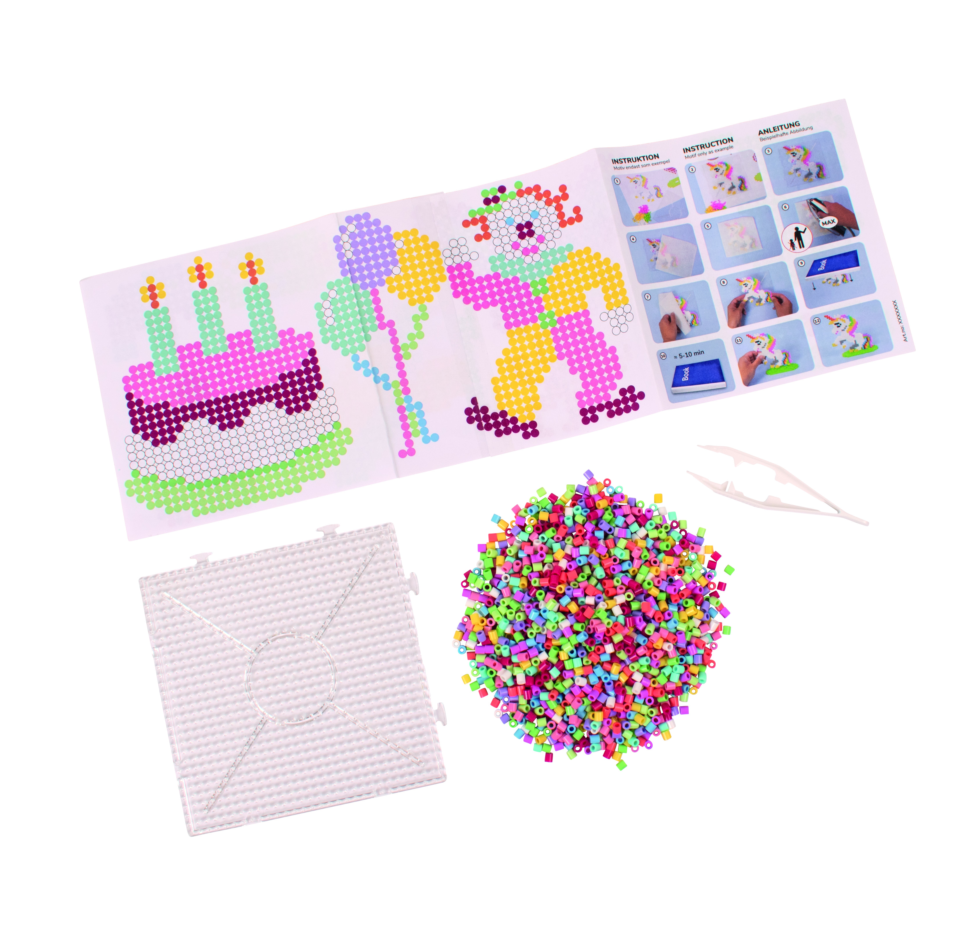 Pysselväska Rörpärlor Happy Mix Playbox