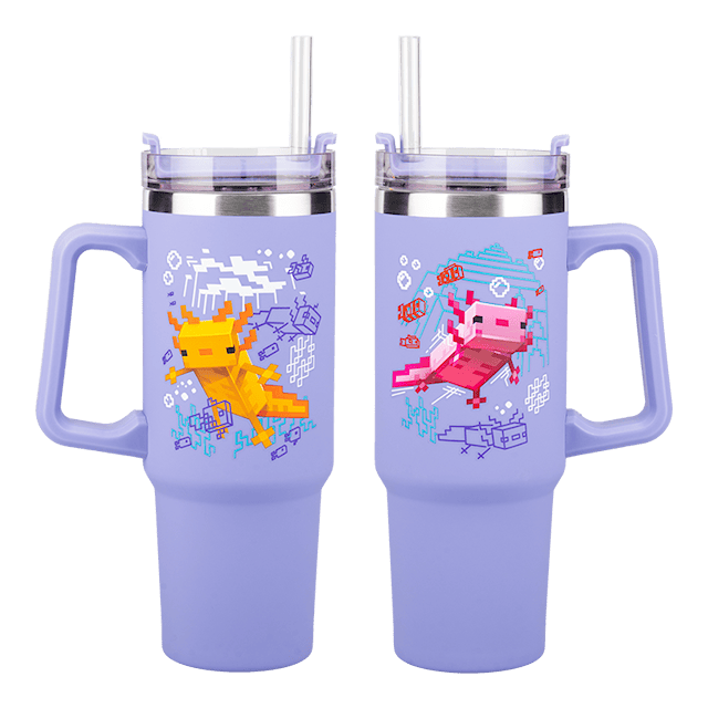 Tuotekuva 3 - Minecraft Violetti 900 ml Eristetty Mukipilli, Paladone