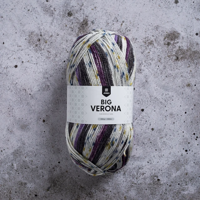 Big Verona 200 g Poppy Purple Tweed Järbo
