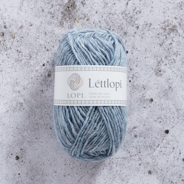 Léttlopi Garn Ull 50 g Airblue (1700) Istex