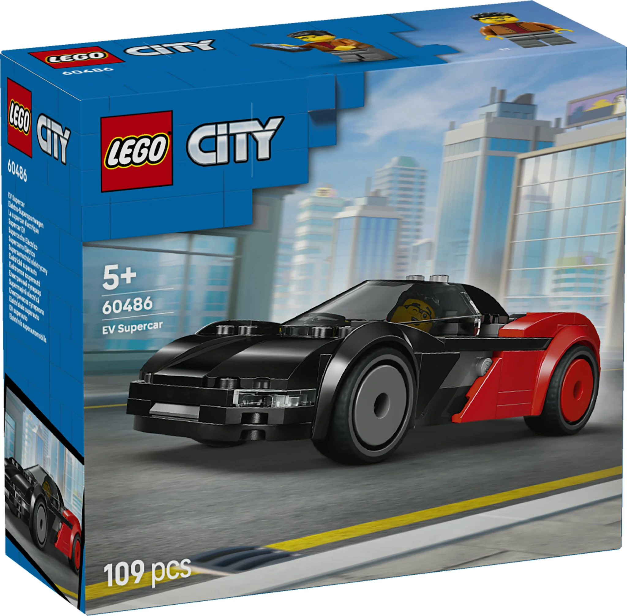 Produktbilde for Elektrisk superbil LEGO® City (60486)