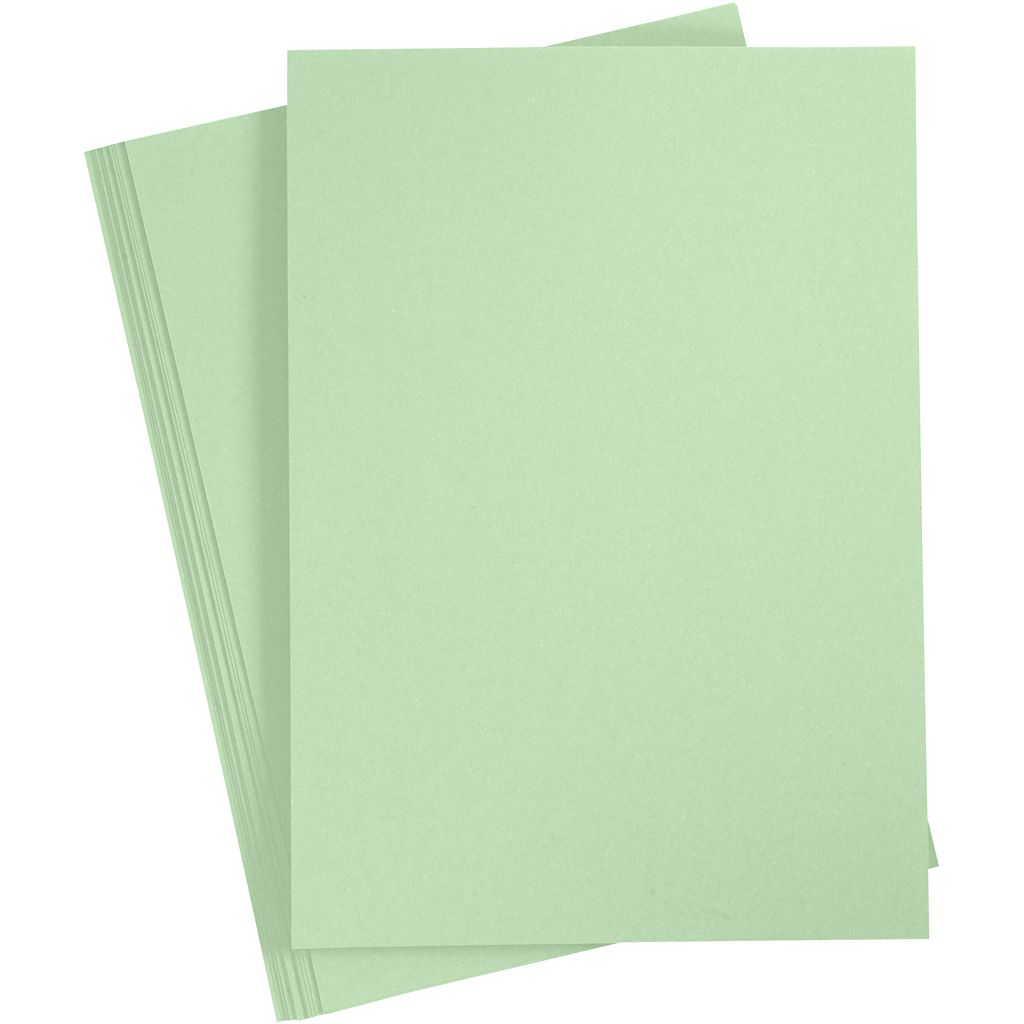 Papper A4 Ljusgrön 80g 20-p Creativ Company