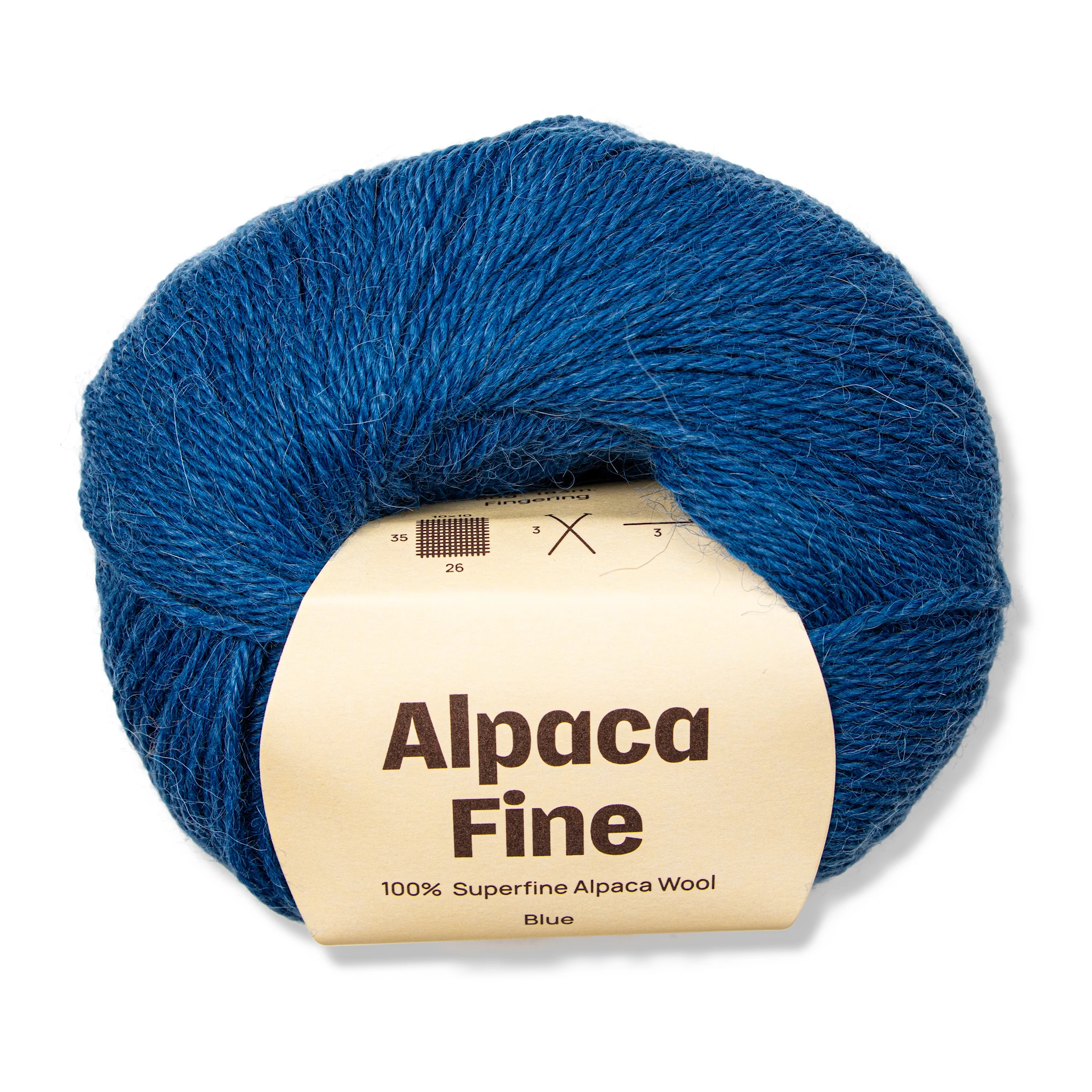 Produktbild för Alpaca Fine 50 g Blue A219 Adlibris