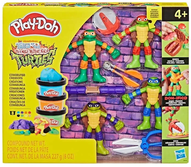 Teenage Mutant Ninja Turtle Cowabunga Creations Play-Doh