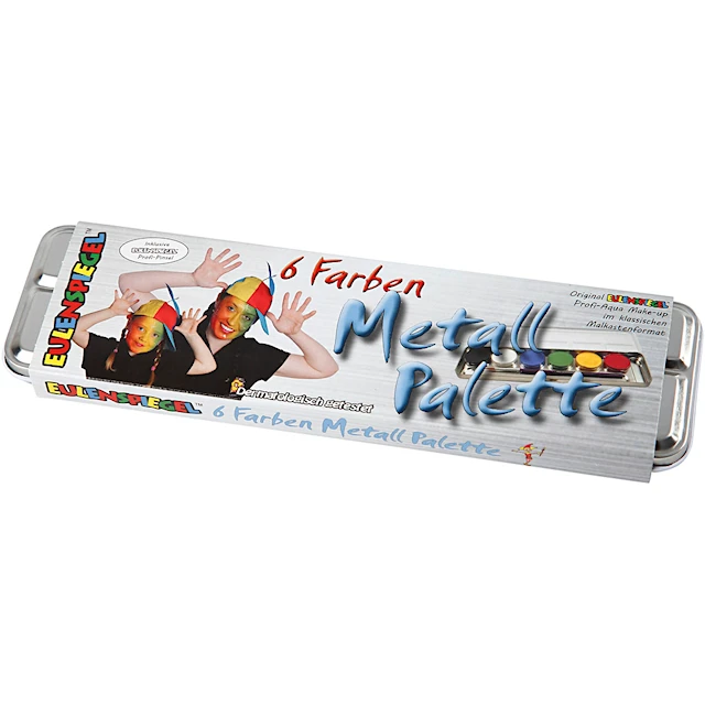 Ansiktsfärg Palett 6 Färger