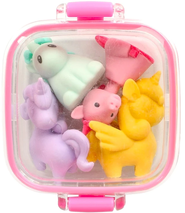 Suddgummi Enhörningar 4-pack