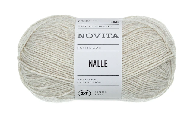 Nalle Garn Ullmix 100 g Linne 061 Novita