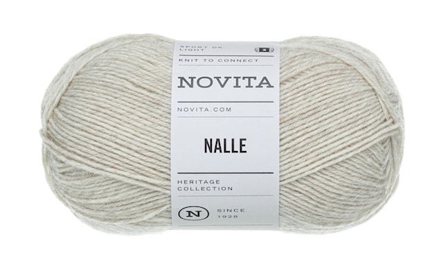 Nalle Lanka Villasekoite  100g Pellava 061 Novita