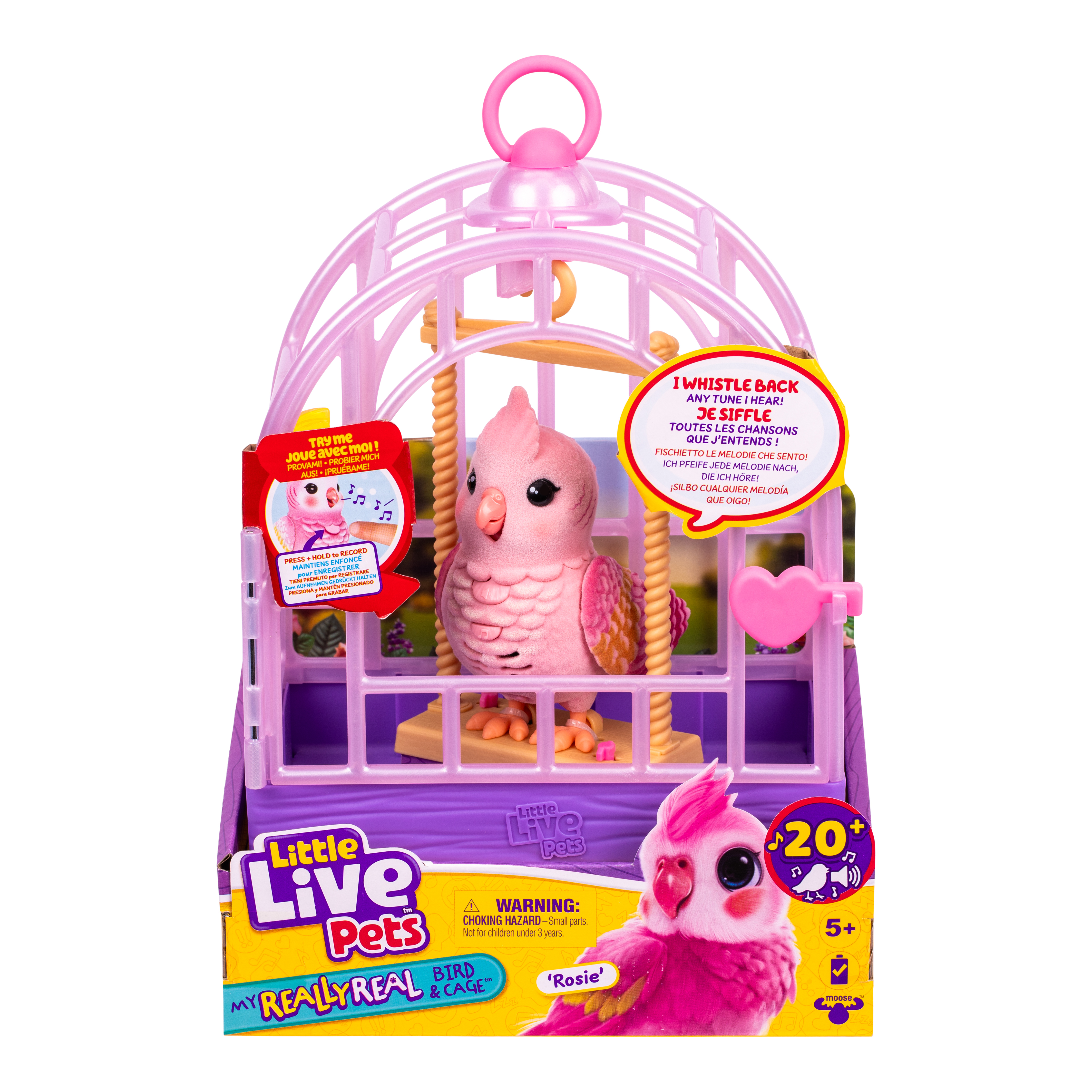 Rosie My Really Real Bird Interaktiv Fågel Little Live Pets