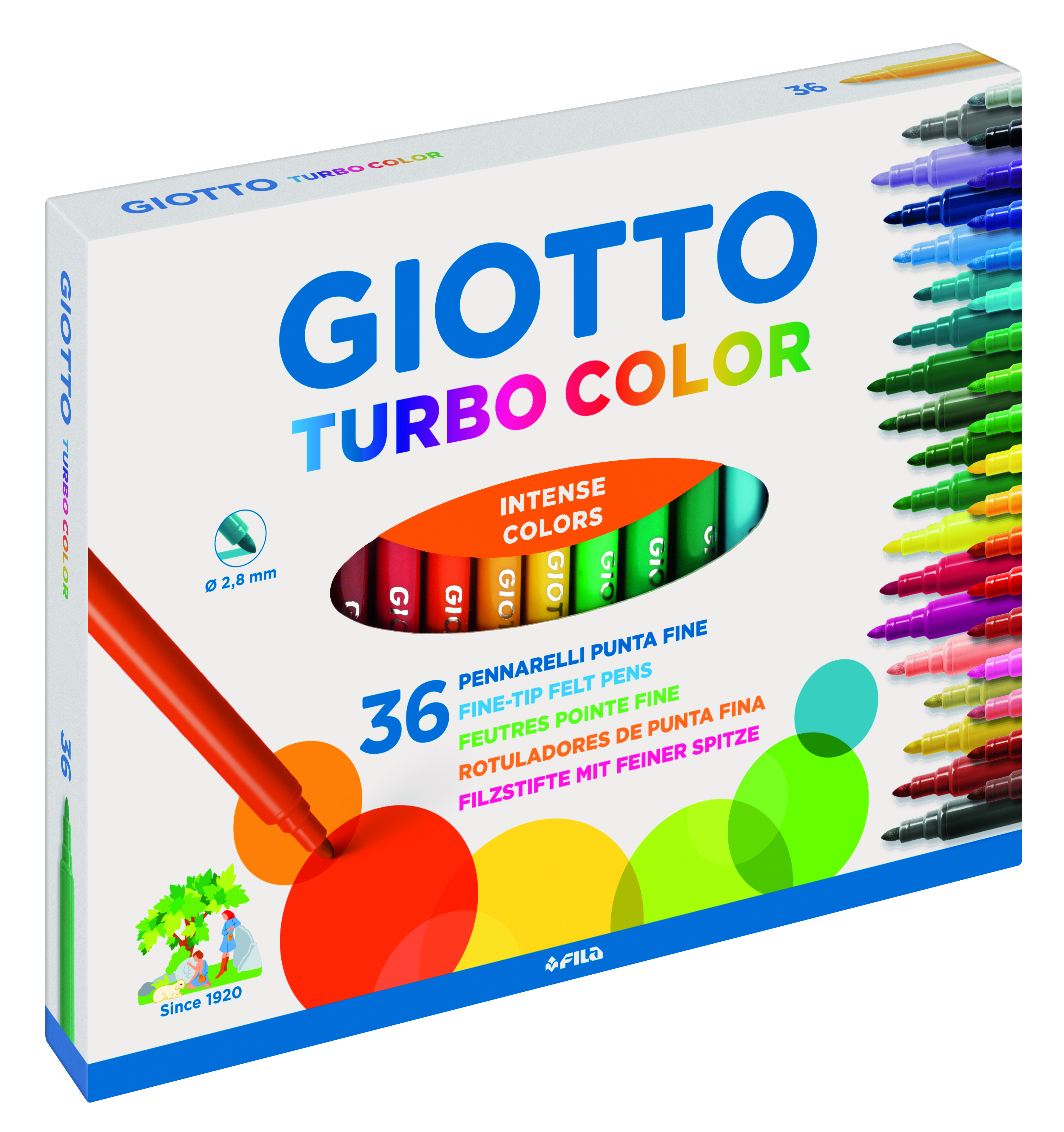 Tuschpennor 36-p Giotto