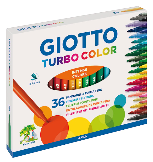 Produktbild 1 för Tuschpennor 36-p Giotto