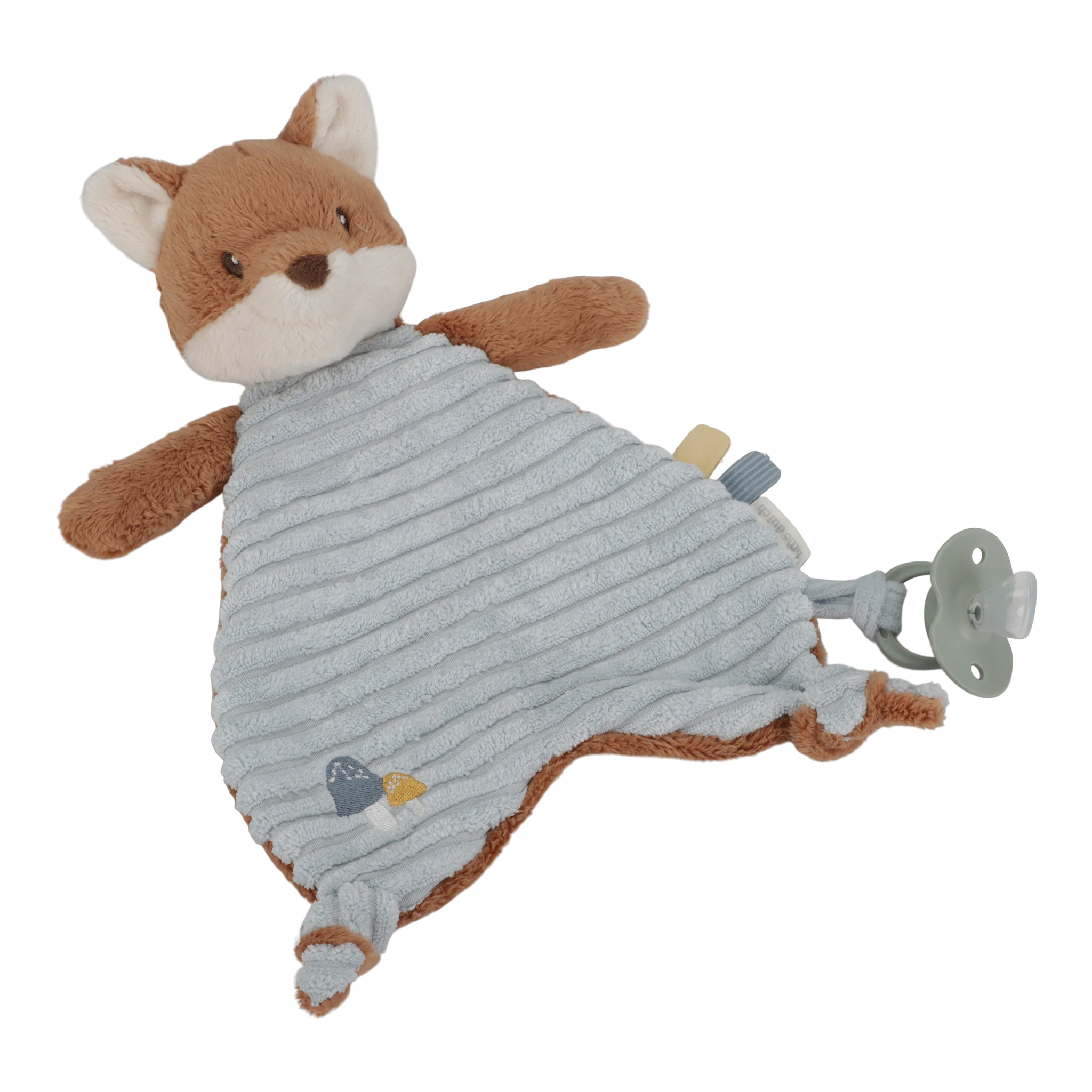 Produktbild för Forest Friends Snutttefilt Räv Little Dutch