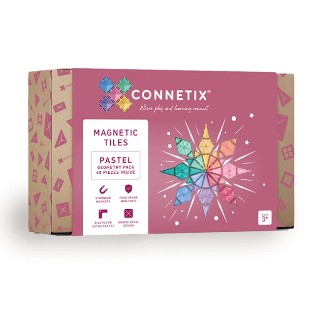 Connetix Pastel Geometry 40 Osaa