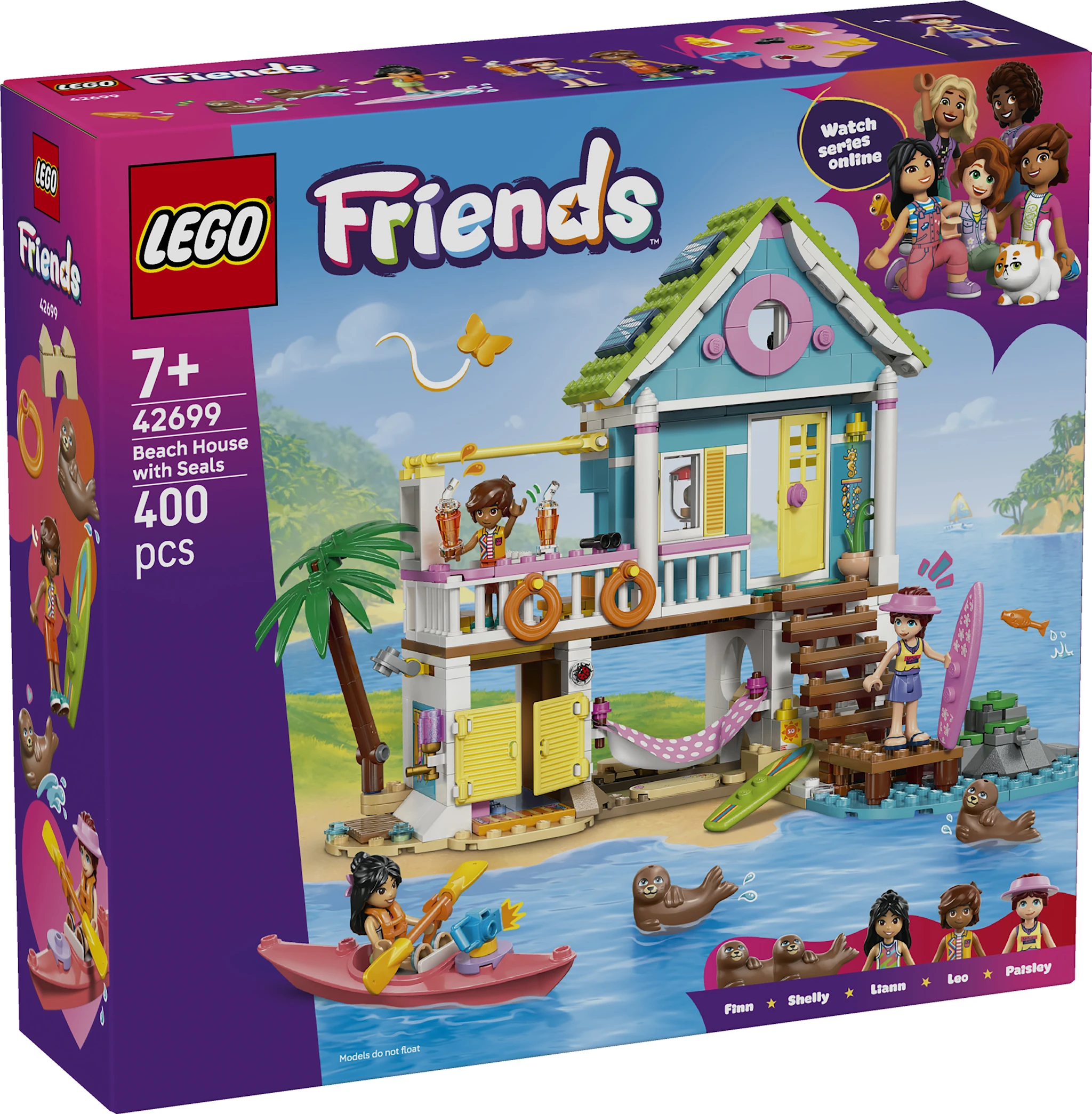 Produktbilde for Strandhus med seler LEGO® Friends (42699)