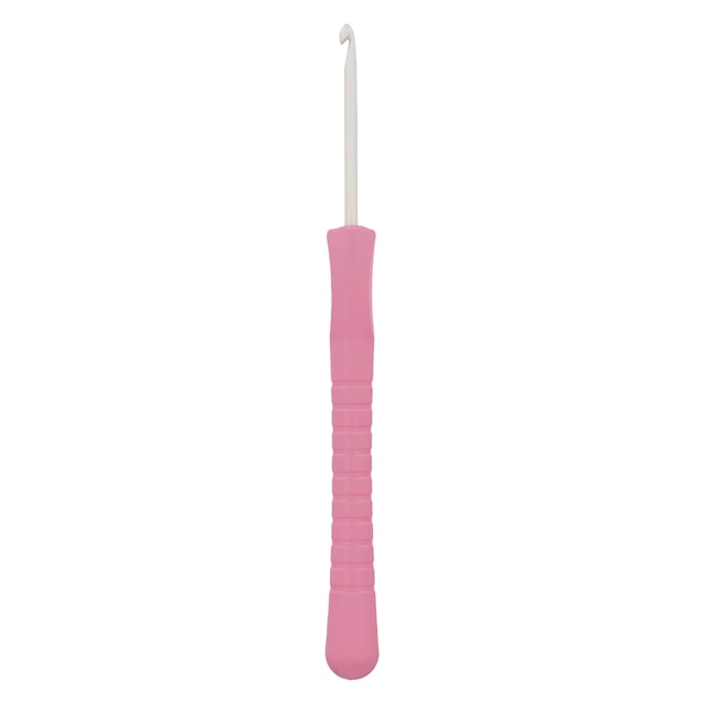 Produktbilde 2 for Ergonomisk Heklenål 14 cm 3.00 mm rosa Novita