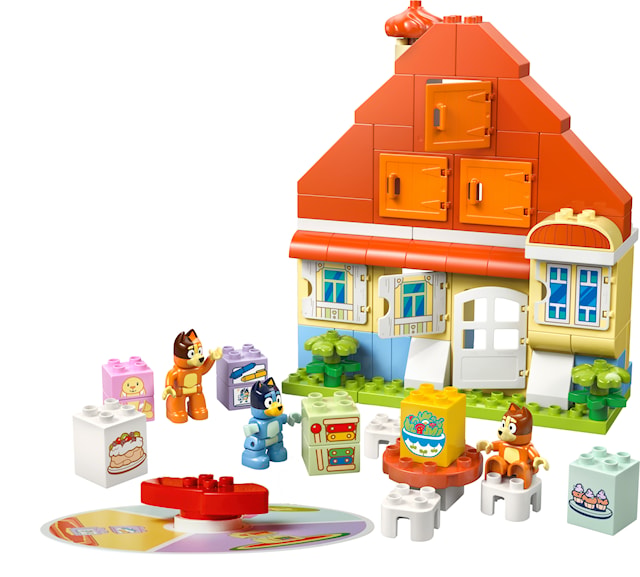 Tuotekuva 2 - Blueyn perheen talo ja muistipeli LEGO® DUPLO Bluey (10459)