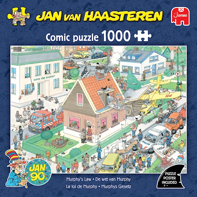 Jan van Haasteren - Murphyn laki! Palapeli 1000 palaa