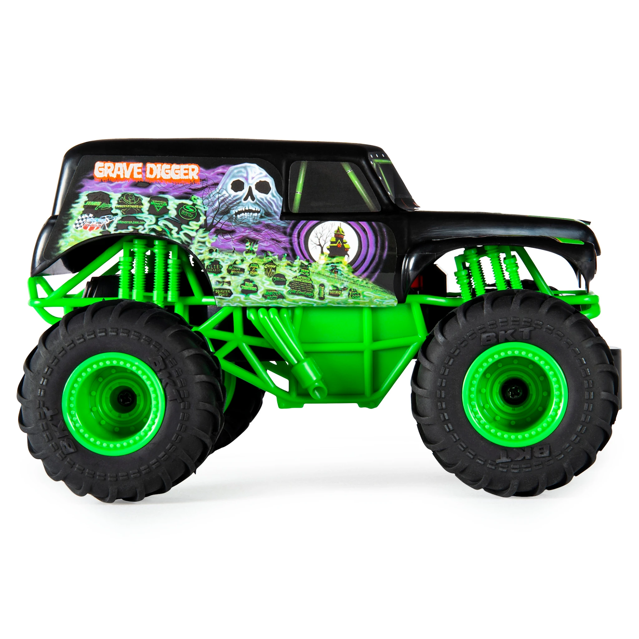 Tuotekuva ille Monster Jam RC Radio-ohjattava auto Grave Digger 1:24