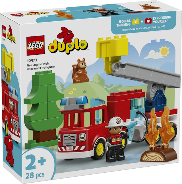 Paloauto, paloletku ja pelastaja LEGO® DUPLO Town (10473)