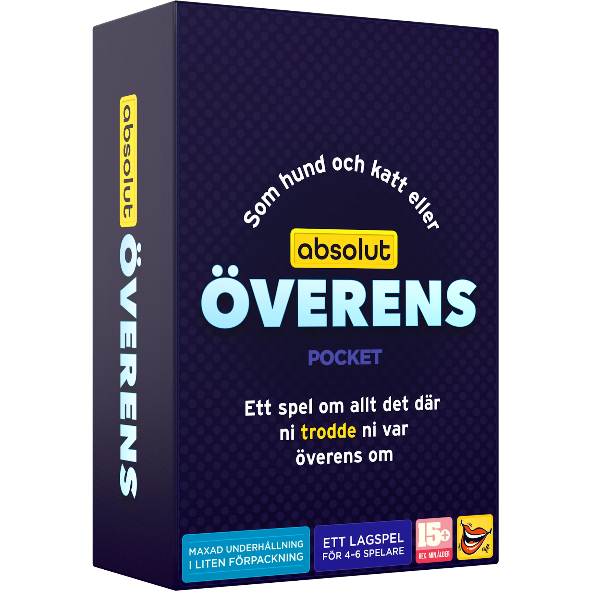 Produktbild för Absolut Överens Pocket (SE)