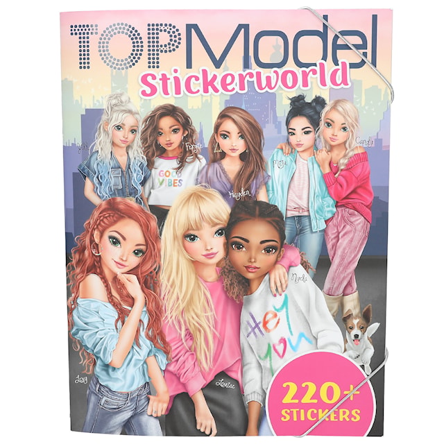 Produktbilde 1 for Klistremerkebok TOPModel
