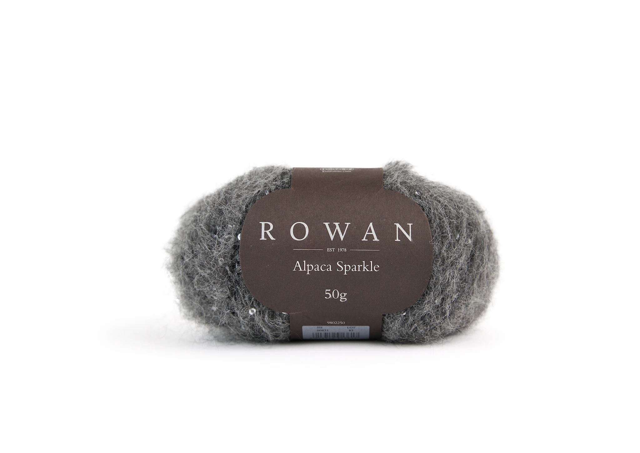 Tuotekuva ille Alpaca Sparkle, paljetti lanka, 50 gr Onyx 10025 Rowan