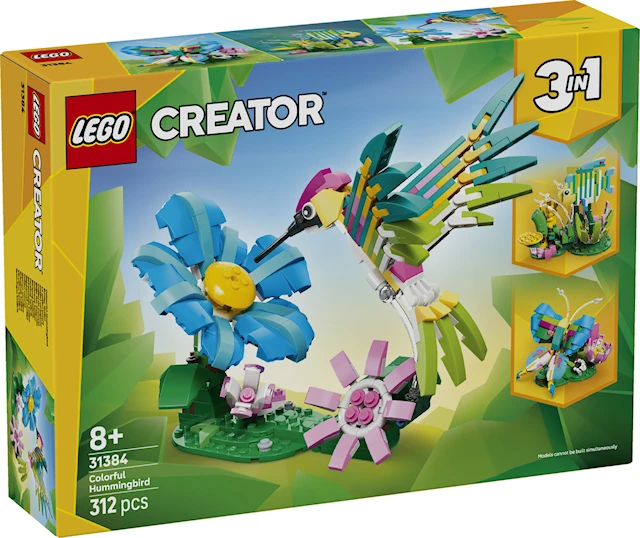 Villieläimet: Värikäs kolibri LEGO® Creator (31384)