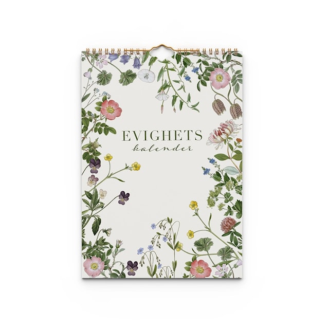 Produktbild 3 för Väggkalender Wildflower Odaterad A4 Gullers