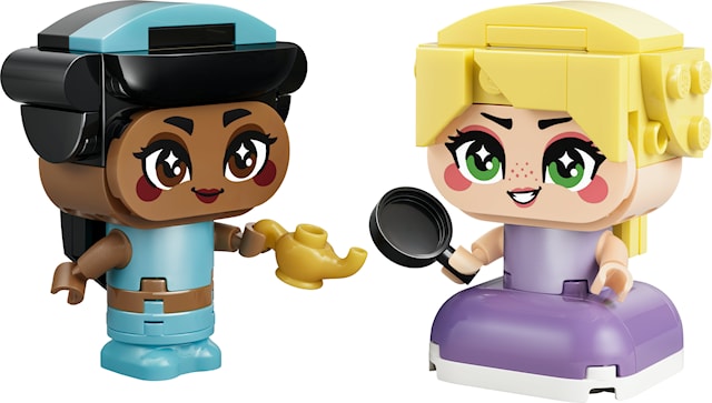 Tuotekuva 2 - Jasmine ja Tähkäpää minikokoisessa LEGO Disney Princess (43303)