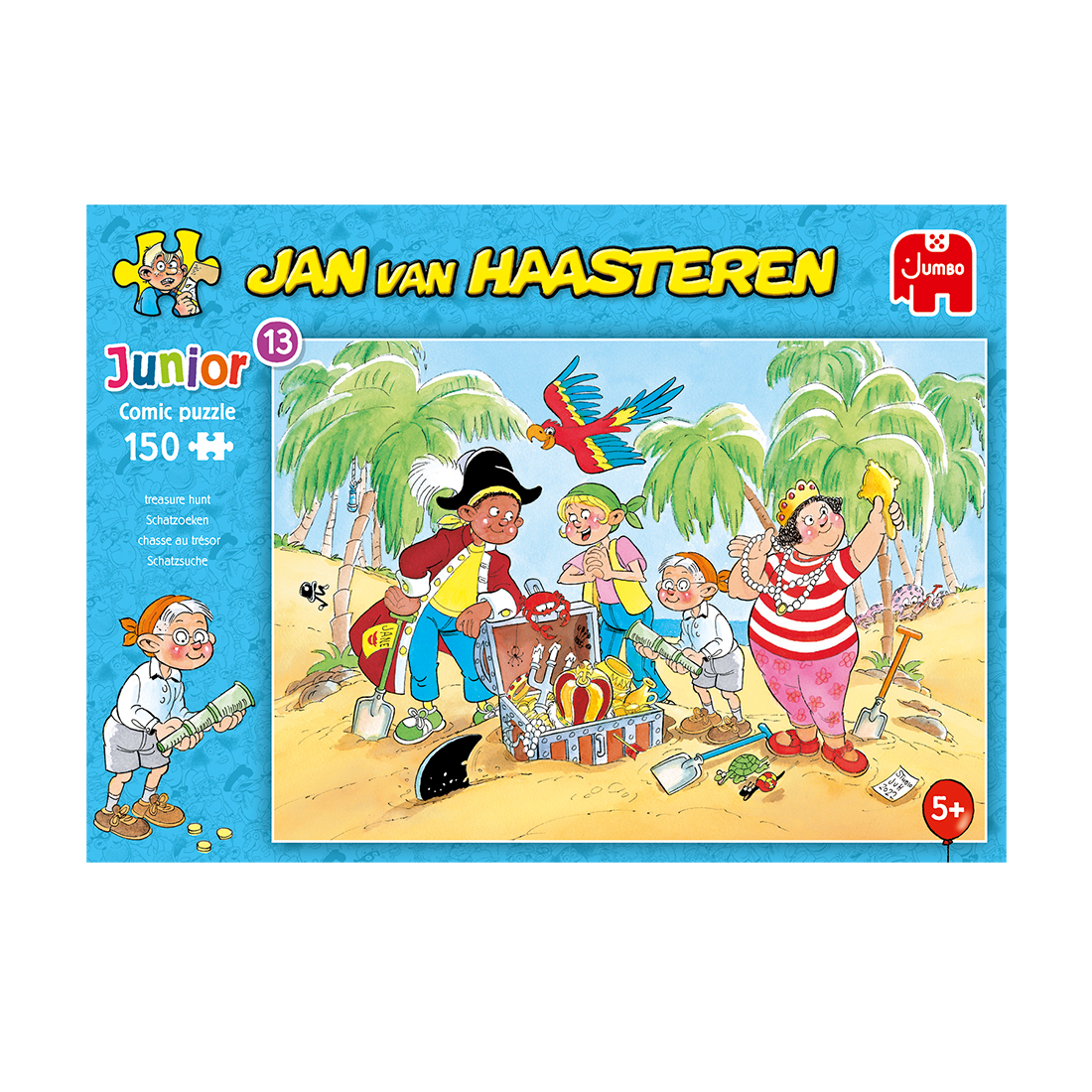 Jan Van Haasteren Digging for treasure Pussel 150 bitar, Jumbo