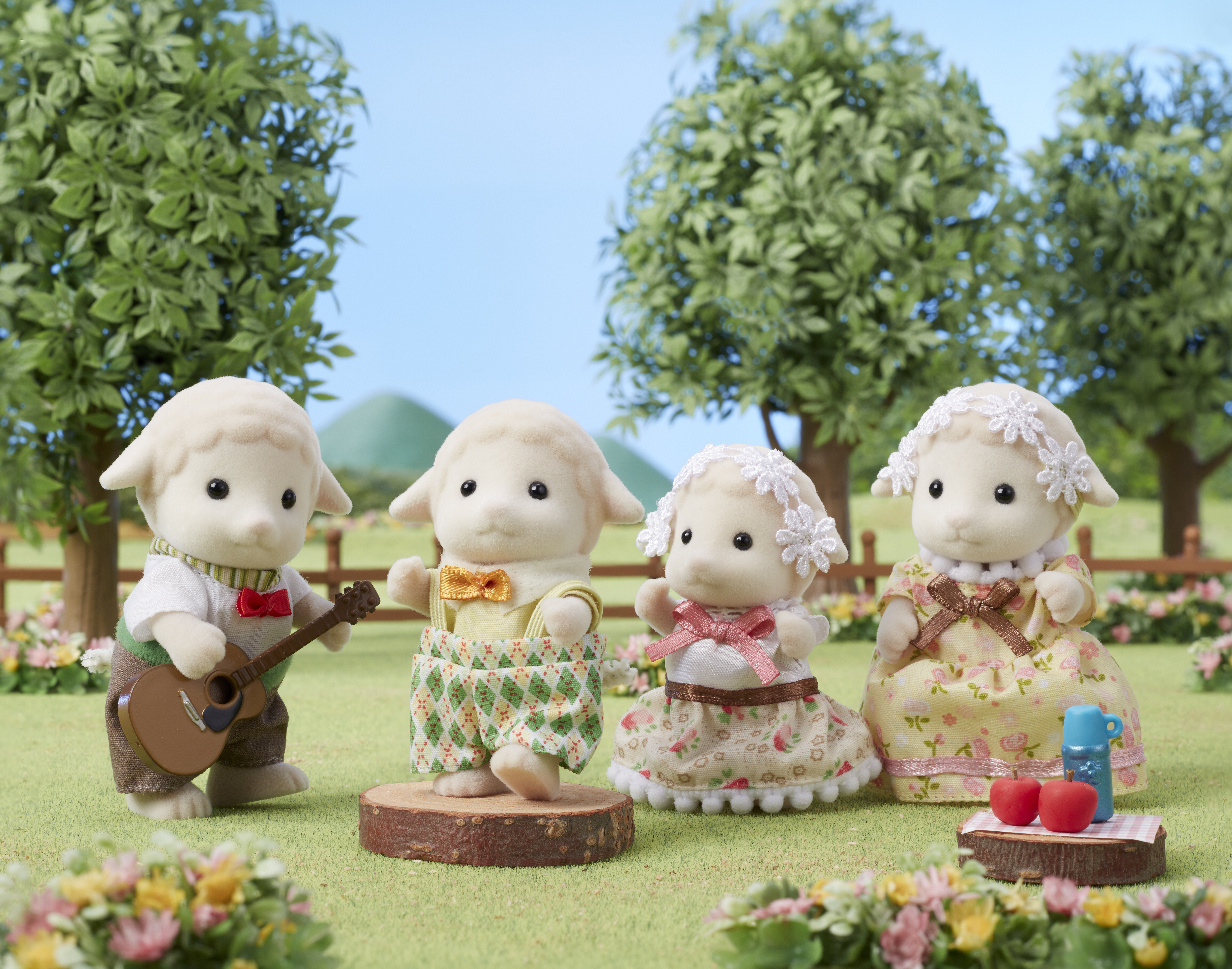 Familjen Får Sylvanian Families