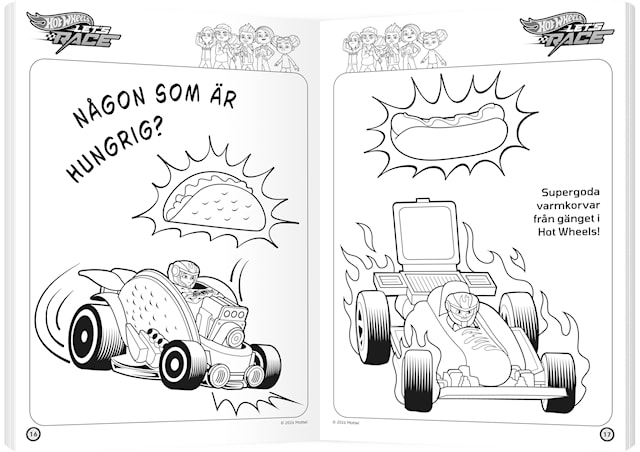 Produktbild 2 för Målarbok Hot Wheels