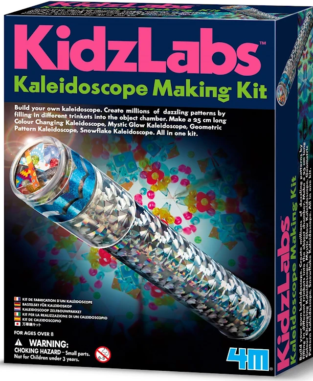 KidzLabs Kaleidoscope Making Kit 4M
