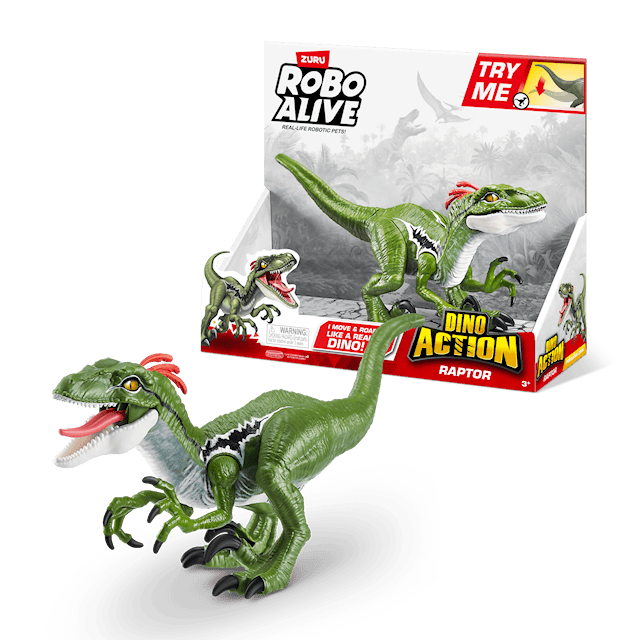 Produktbilde 1 for Dino Action S1 Raptor Roboalive