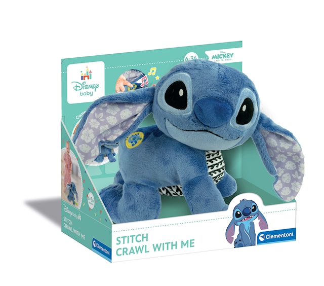 Produktbilde 3 for Disney Baby Stitch Lær å Krype Clementoni