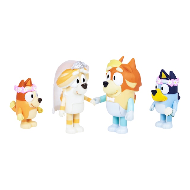 Tuotekuva 3 - Figuurit 4 kpl Figuurit Wedding Bluey