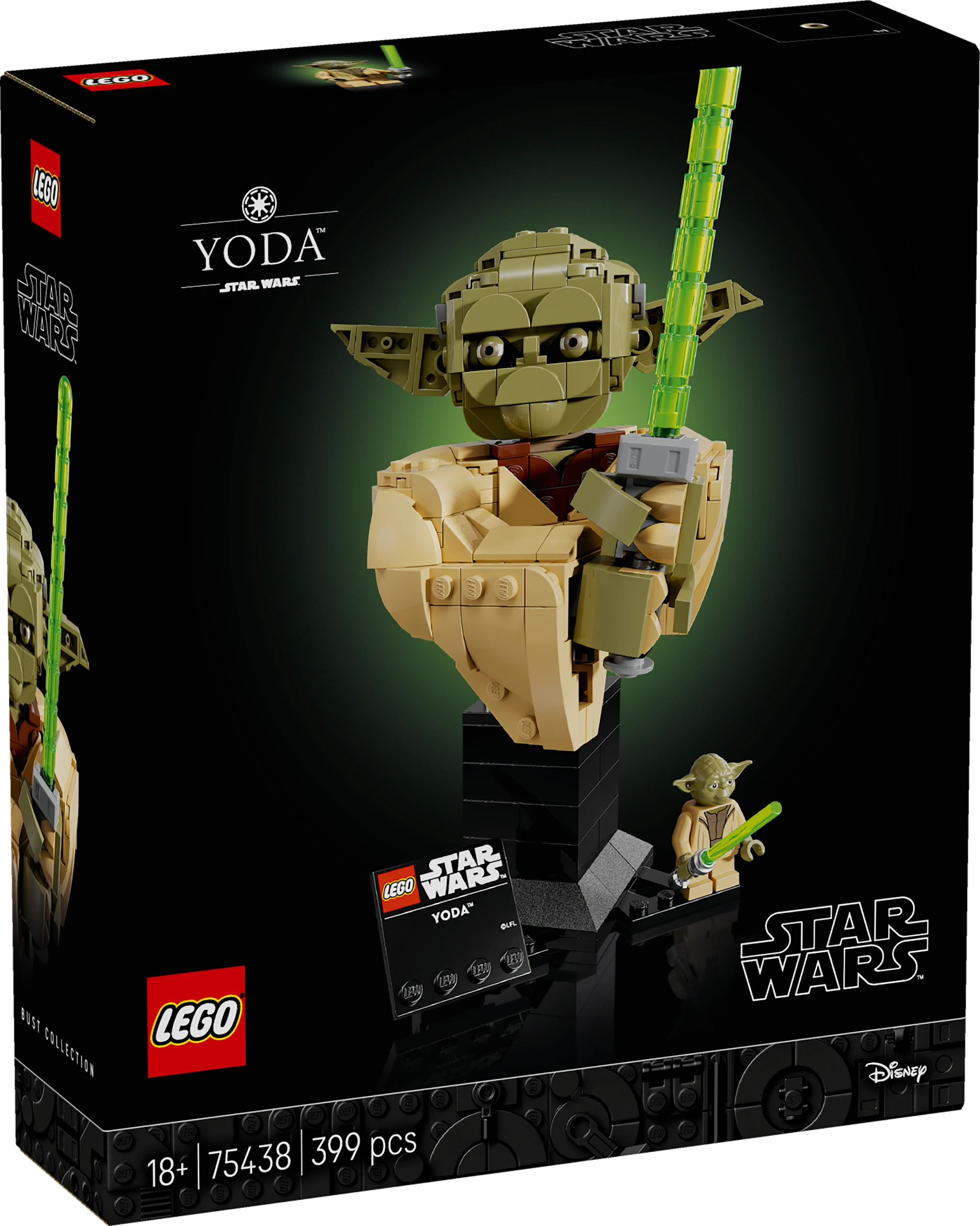 Tuotekuva ille Yoda™ Bust LEGO® Star Wars™ (75438)