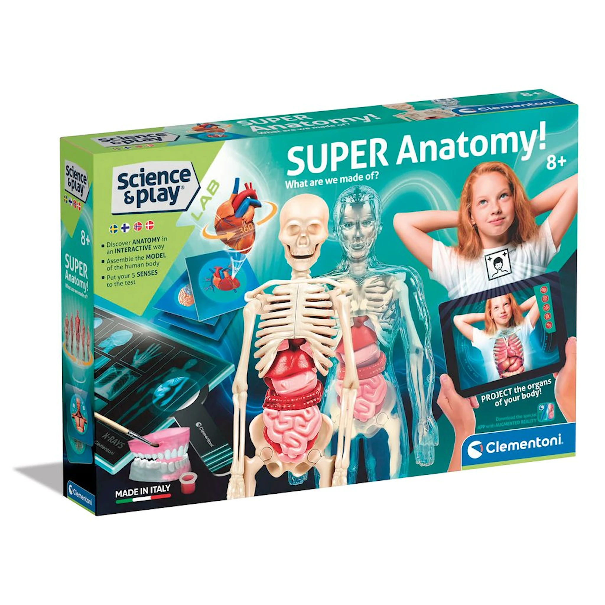 Produktbilde for Clementoni Super Anatomy Science Kit