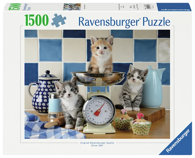 Cute Cats Palapeli 1500 palaa Ravensburger